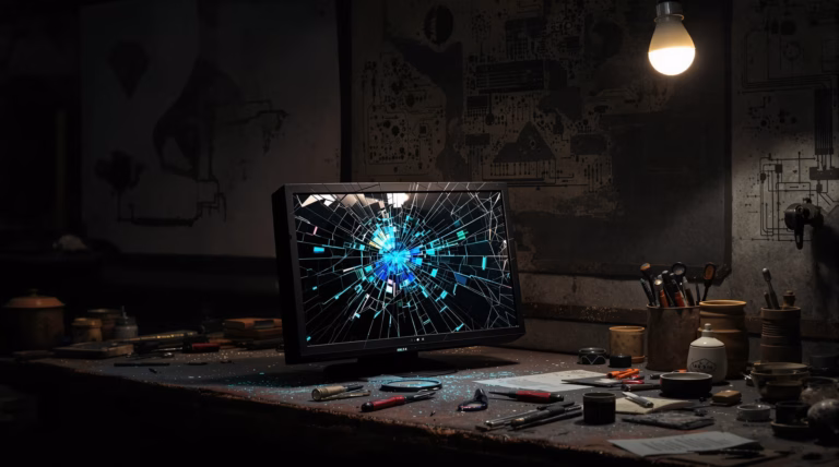 Jak naprawić matrycę w monitorze – krok po kroku