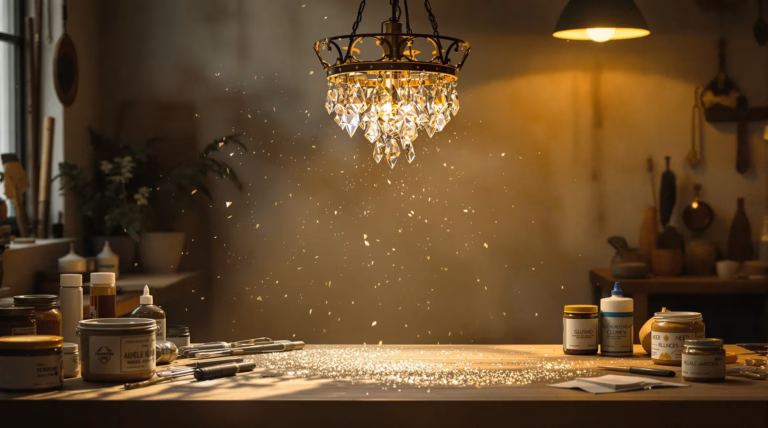 Czym skleić żyrandol – Najlepsze metody i porady