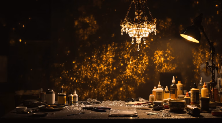 Czym skleić żyrandol – Najlepsze metody i porady